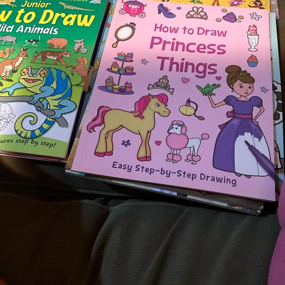How to Draw Beginners/ kids soft cover Book Lot of 19 unused. Step by step - Picture 9 of 11